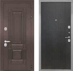 Дверь Интекрон (INTECRON) Италия ФЛ-295 Лофт черный